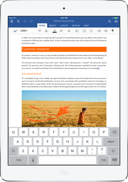 Office 365 oficjalnie także w wersji na iPada