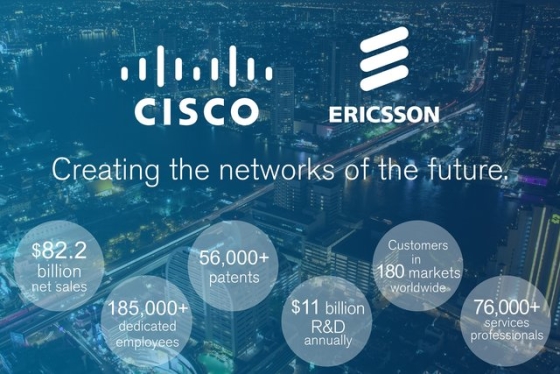 Ericsson i Cisco będą współpracować przy rozwoju sieci przyszłości