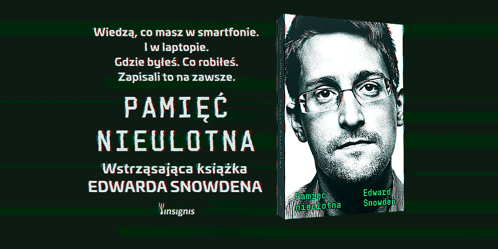 Międzynarodowa premiera głośnej książki Edwarda Snowdena. Również w Polsce!