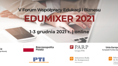 Edumixer 2021 &#8211; V Forum Współpracy Edukacji i Biznesu już od 1 grudnia