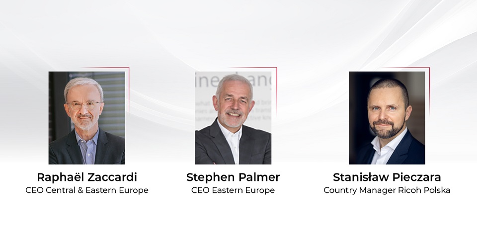 Zmiany w strukturze organizacyjnej Ricoh Europe &#8211; Stephen Palmer nowym CEO Eastern Europe