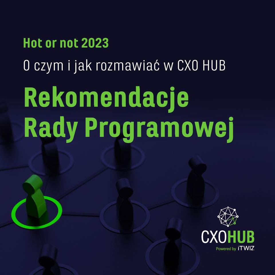 Rekomendacje do agendy CXO HUB 2023 ITwiz