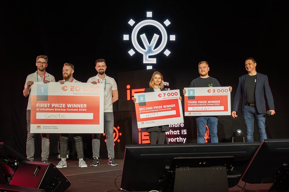 Genotic zwycięzcą Infoshare Startup Contest