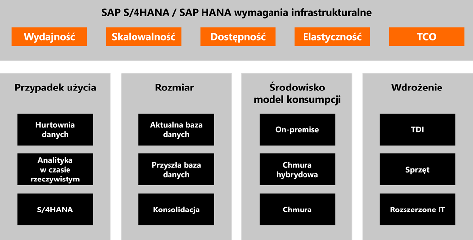 Kompletna i w pełni skalowalna architektura dla SAP