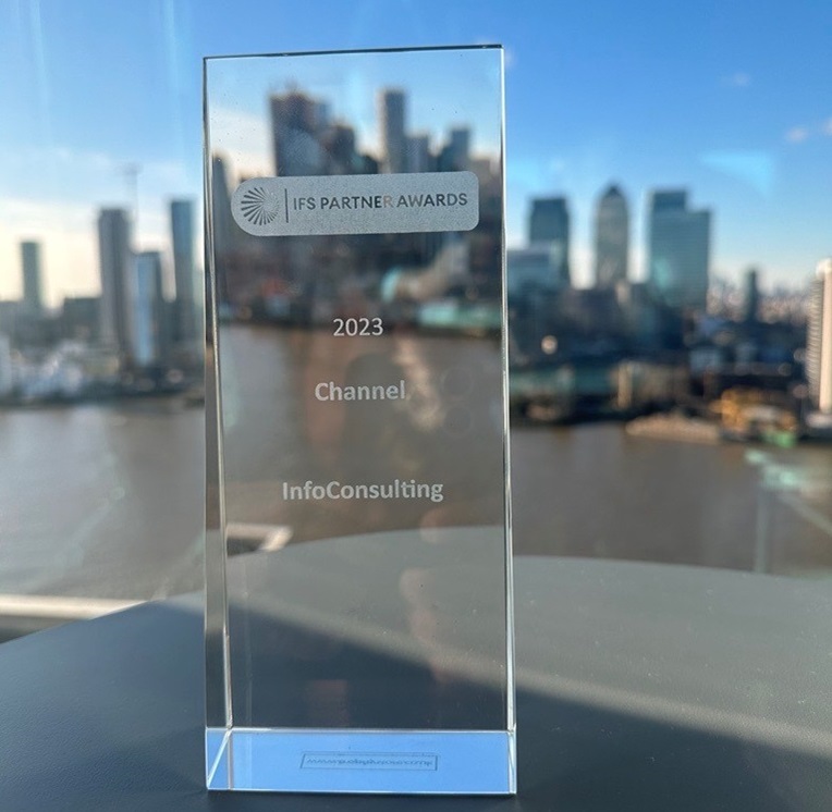 InfoConsulting z globalną nagrodą IFS Channel Partner of the Year