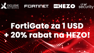 Ostatni miesiąc promocji: FortiGate za 1 USD + 20% rabatu na usługi HEZO