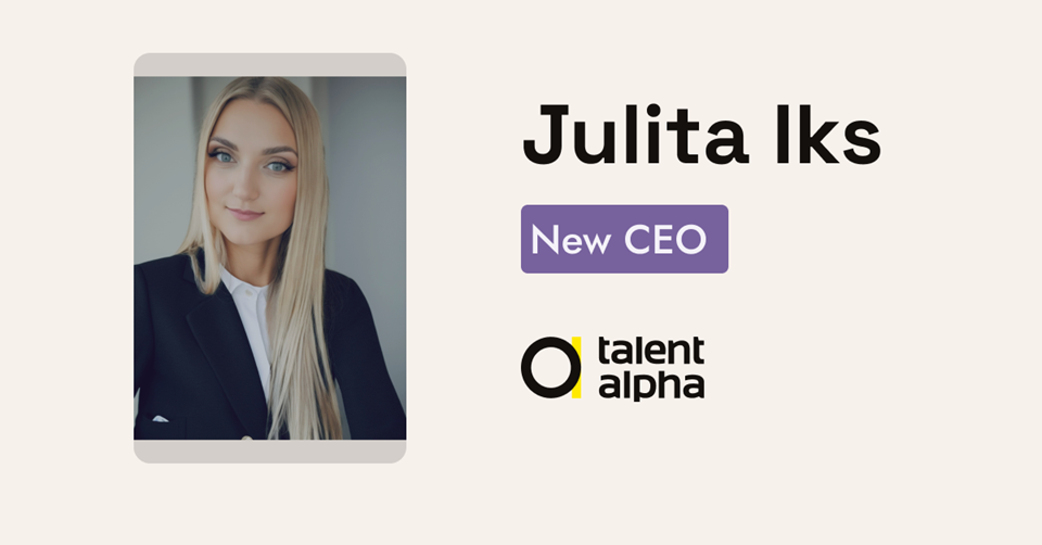 Julita Iks nową prezes w Talent Alpha