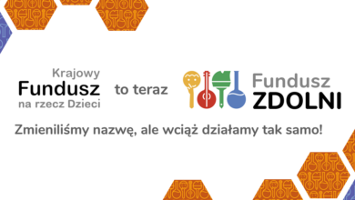 Krajowy Fundusz na rzecz Dzieci zmienia nazwę na Fundusz ZDOLNI