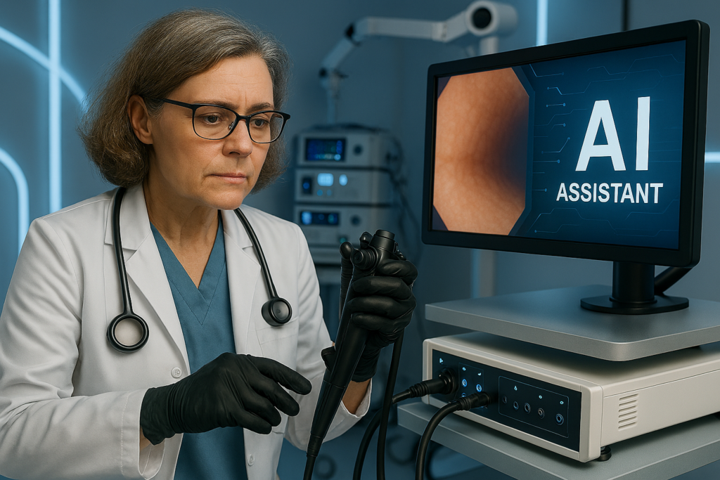 Regularne wykorzystywanie AI obniża umiejętności endoskopistów