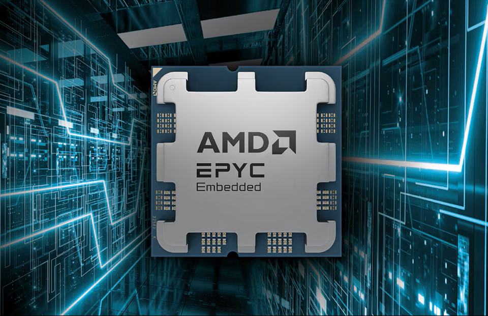 AMD wprowadza nową serię procesorów EPYC Embedded 4005