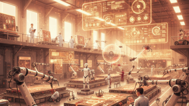 Agenci AI wkraczają do fabryk