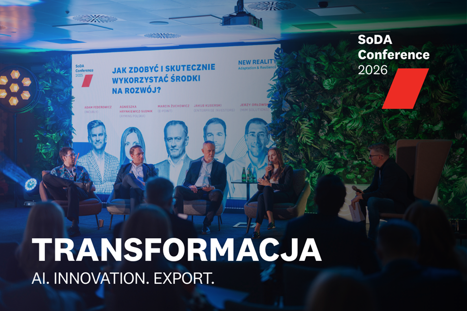 SoDA Conference 2026: Kluczowe wyzwania dla polskiego sektora IT