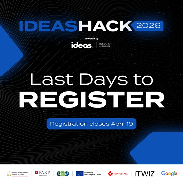 IDEASHACK 2026: hackathon, kt&oacute;ry łączy naukę, biznes i kapitał. Rejestracja tylko do 19 kwietnia