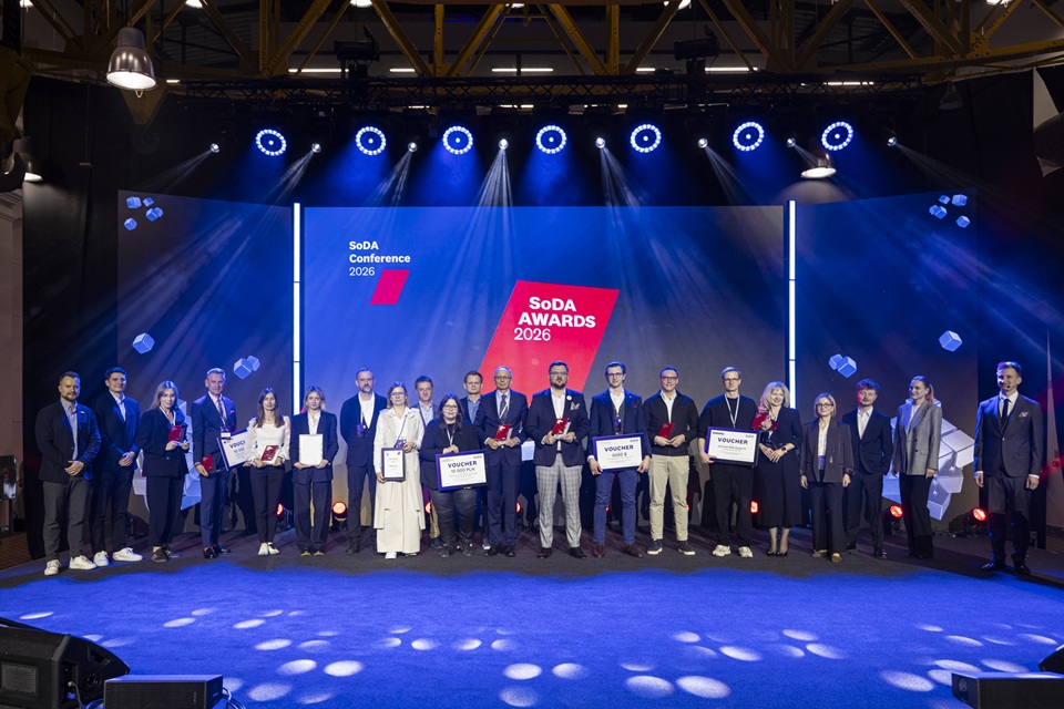 Poznaliśmy laureat&oacute;w SoDA Awards 2026 i konkursu startup&oacute;w