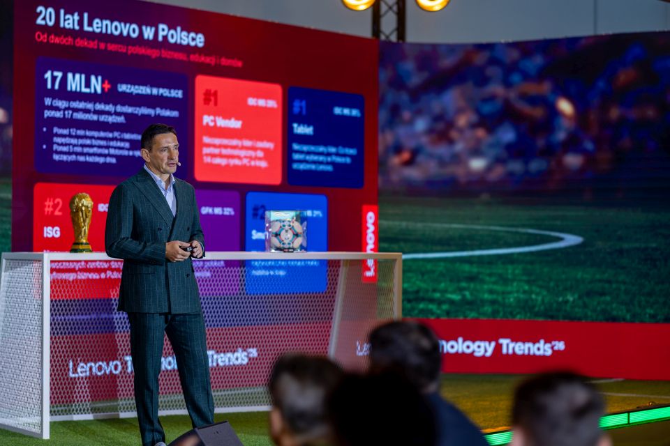 Lenovo: Skala naszego biznesu daje odporność na zmiany rynkowe i geopolitykę