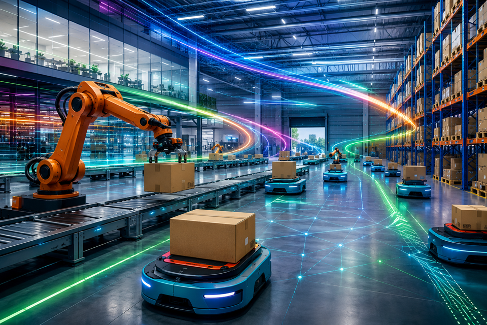 Gartner: do 2030 roku połowa nowych magazynów będzie projektowana dla robotów
