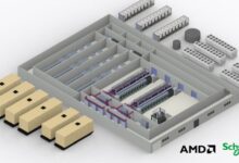 Schneider Electric i AMD z projektem referencyjnym dla fabryk AI