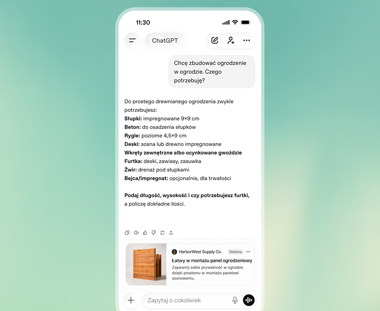 Ruszyły reklamy w ChatGPT. Jak podglądać konkurencję?